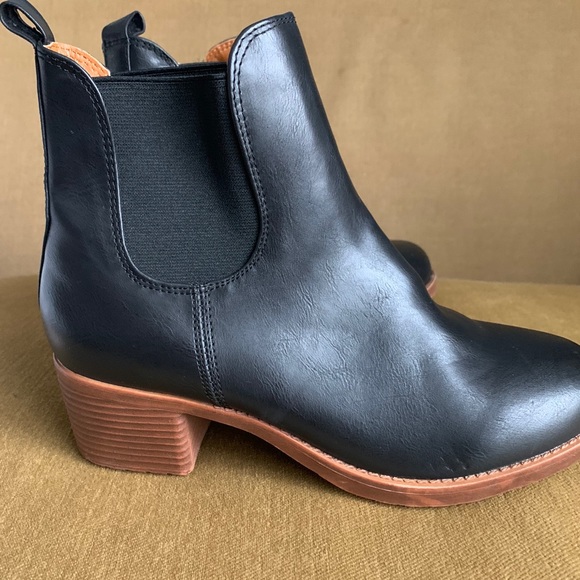 Black heeled ankle boots size 39 - Picture 3 of 6